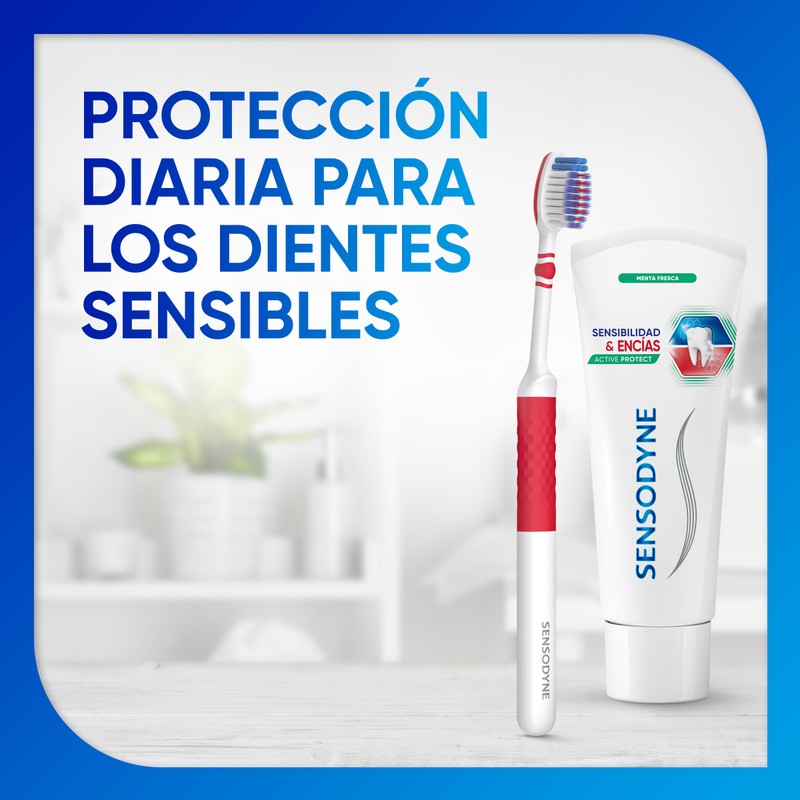 Sensodyne Sensitivity and Gums Active Protection Toothpaste with Fluorine, Relief