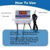 XH-W3001 12V Digital Temperature Controller LCD Display with NTC10K Waterproof