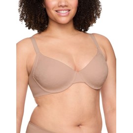 Warner's Women's Simply Perfect Underarm-Smoothing Unlined Underwire Bra WRW251UU05, Toasted Almond