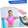 Sosoport 5 Pack Flat Yoga Resistance Bands Exercise Bands Handles