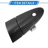 VekAuto Front Left Car Exterior Door Handle Carbon Fiber Pattern