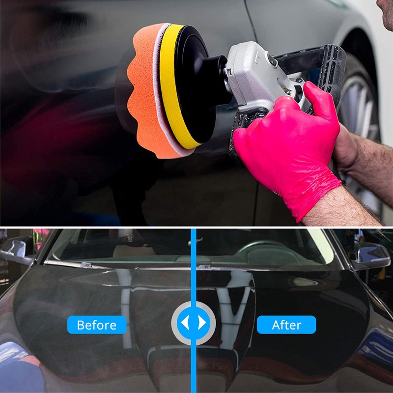 18PCS Polishing Pad Polishing Sponge Cover