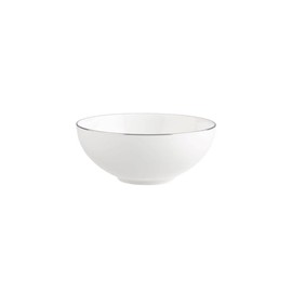 Villeroy & Boch 10-4636-3810 Anmut Platinum No. 1 Dessertschale, Porzellan Weiß 25 cm