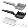 Itadaku 3-Pack Fade Comb Set, Curved Fade & Positioning Comb