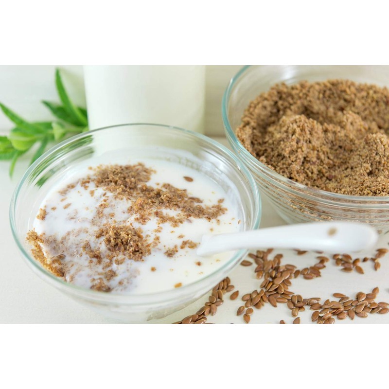 Flaxseeds Brown (Linum usitatissimum) - Health Embassy 100% - Natural