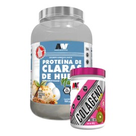 Kit Proteina Claras De Huevo + Colágeno Ella Naturals Adv