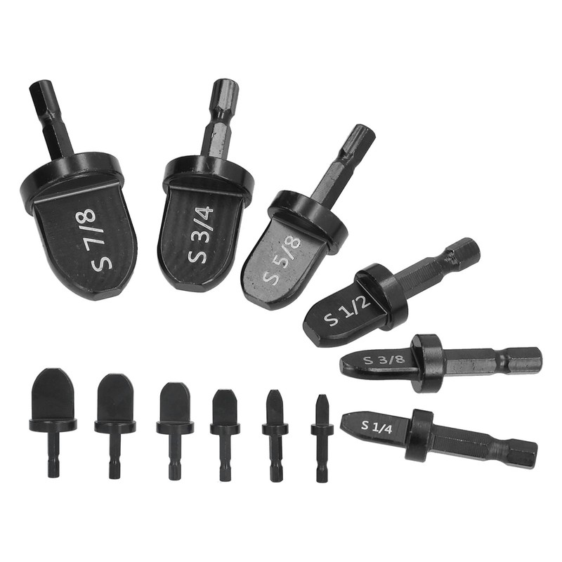 6Pcs Swaging Tool Drill Bit Set Convenient Practical Wide Application