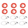 6Pcs Thermistor Wires with Terminal 6Pcs Heating Rods 3D Printer