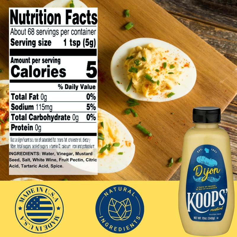 Koops' Best Sellers Mustard Variety Pack – Horseradish, Dijon, Honey