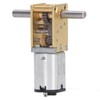 Turbo Worm Geared Motor Micro Brushed DC3V 13RPM 2 Shaft