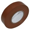 1 x BROWN ELECTRICAL PVC INSULATION / INSULATING TAPE 19mm