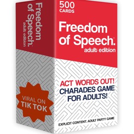 QUOKKA Freedom of Speech Card Board Game – Fast-Paced Guess The Word Challenge – Fun Party Game for Friends and Family Game Night