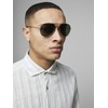 Jack & Jones Men's JACMAVERICK Sunglasses NOOS, Bright Gold, One