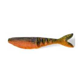 Swim Bait 4 Inch Trailer 956 Watermelon Copper Orange Fishing Lures Bass Jigging Bait Jig Lure Weedless Soft Plastic Swimbait Accessories Freshwater