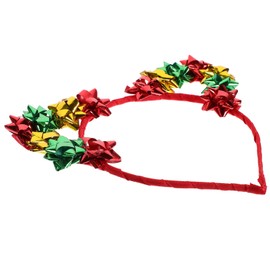 SAFIGLE Christmas Cat Ear Headband Women Kitten Ears Woman Xmas Headband Adult Hello Furry Ears Cat Ear Headbands Cat Ears Headband before Cat Christmas Rhinestone Party Pink Red Metal