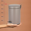 Kela Cosmetic Bin 26 cm / 17 cm Diameter, 3