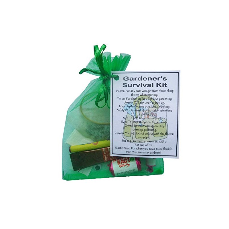 SMILE GIFTS UK Gardener's Survival Kit Gift - Small Novelty