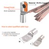 Gloaso Tinned Copper Battery Lugs Kit Heavy Duty - 4/0