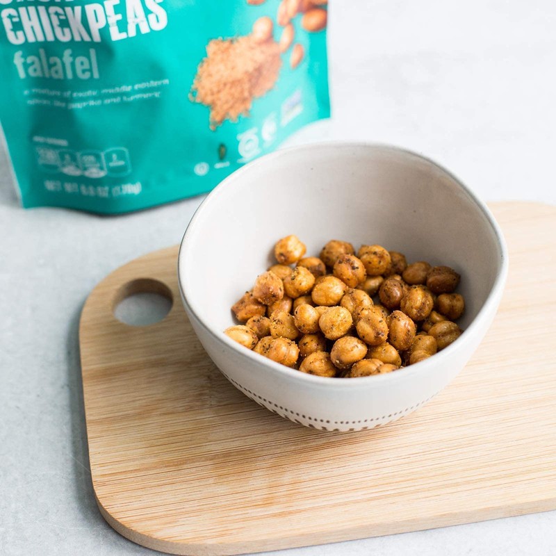 Saffron Road Organic Crunchy Chickpea Snacks-Gluten Free, Non-GMO, Kosher, Vegan