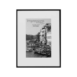 Impressions Photo Frame Black 4"x6"