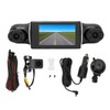 360° Dash Cam, 1080P 4 Channel Camera Front Left Right