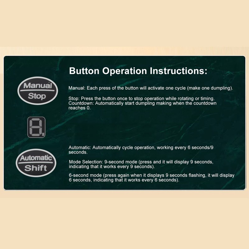 Electric Dumpling Maker Machine Automatic Easy Dumpling Machine with Spoon