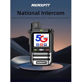 Global Walkie Talkies 4G/5G Walkie Talkie Alcance de 5000 km Radio comunicador profesionalbatería de 8800 mAh Plataforma de gestión de Regalo【Tarjeta 