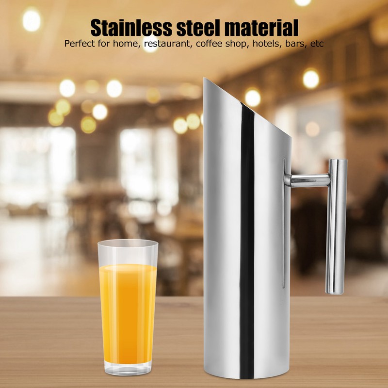 Water Kettle Stainless Steel Teapot Coffee Juice Pot Drinkware for