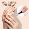 TOMICCA Gel Nail Top Coat, Base Coat, 0.3 fl oz