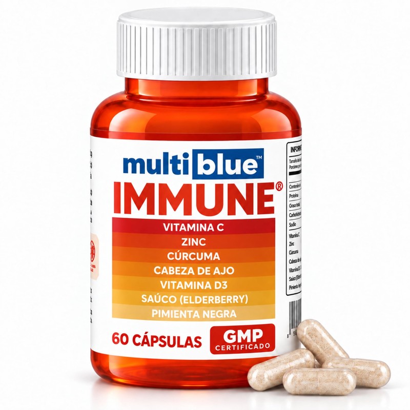Multiblue Vitamina C | 6 en 1 con Vitamina C,