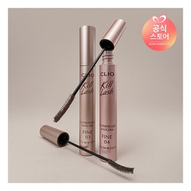 Clio NEW Kill Lash Super Proof Mascara Single Item 010 Clear Curls / 클리오 NEW 킬래쉬 수퍼프루프 마스카라 단품 010 또렷컬