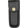 SZCO 4-Inch Black Leather Knife Sheath – Top Grain Leather