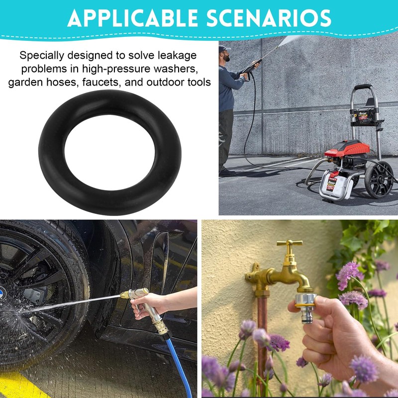 10 Pack Pressure Washer O Rings for 1/4" Quick Connect