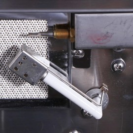 Grillflame BG179A Grill Electrode Igniter Wire Kit Replacement Parts for Master Forge 5 Burner Gas Grill Parts BG179A 98162 BG1795BAL Propane Main Burner Ignitor Electrode with Ignition Wire, 4pcs