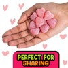 Sour Hearts Gummy Candy – 1LB Bag (Approx. 128 Pieces),