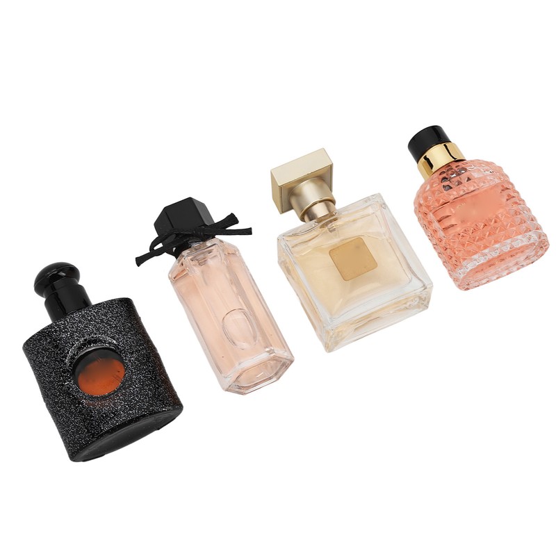 4pcs 25ml Women Long Lasting Woody Floral Perfume Exquisite Refreshing