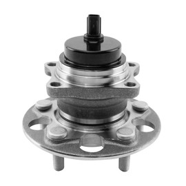 AutoShack Rear Wheel Bearing Hub with ABS Driver or Passenger Side Replacement for 2018-2022 Toyota Camry 2019-2020 RAV4 2019-2022 Avalon 2020 C-HR 2019-2023 Lexus ES350 ES300h AWD FWD 5-Lugs HB612646