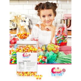 Sarahs Candy Factory Candy Corn in Jar, 3 Lbs
