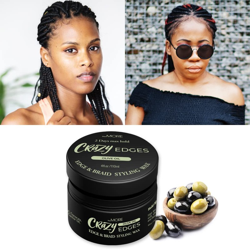 The MORE Crazy Edges Wax 2Days Max Hold, Edge and