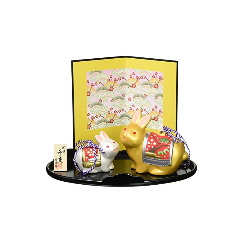 Shoho 2023 Zodiac Rabbit Kailuck Gold Silver Saiga Fuku Oyako