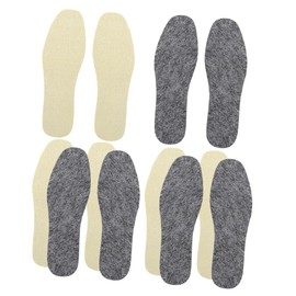 Ipetboom Merino Wool Shoe Insoles Warm and Comfortable Boot Inserts for Women Men