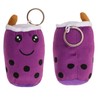 MIJOMA Plush Pendant Fast Food Design Metal Key Ring 10