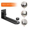 Homode Sliding Barn Door Floor Guide, Sliding Door Bottom Guides