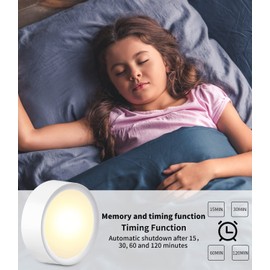 Zawaer Cabinet Lighting, 4 Pieces Under-Unit Light Kitchen LED, 3 Colours Dimmable, 5 Brightness Levels, with 2 Remote Control, 4 USB Cables, Kitchen Touch Light with Timer, Magnetic (with Metal