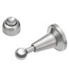 Lizavo DS-002 Stainless Steel Modern Soft-Catch Magnetic Door Stop in