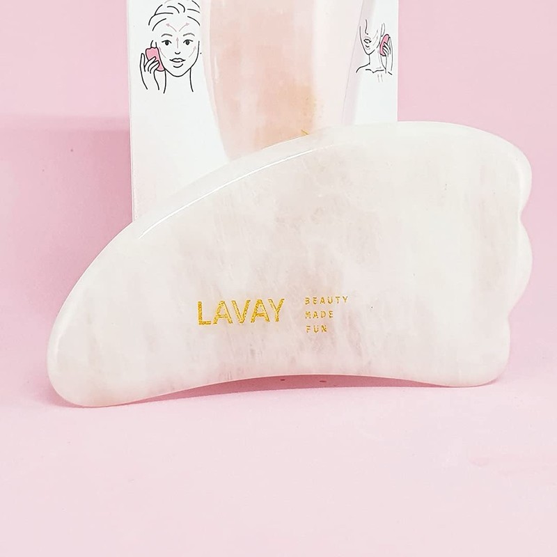 LAVAY Gua Sha Quartz Face Shaper
