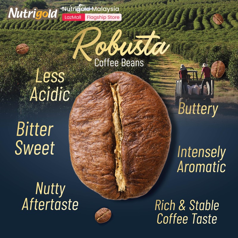 NUTRIGOLD Premix Instant Coffee Mix 3 in 1 - Mild