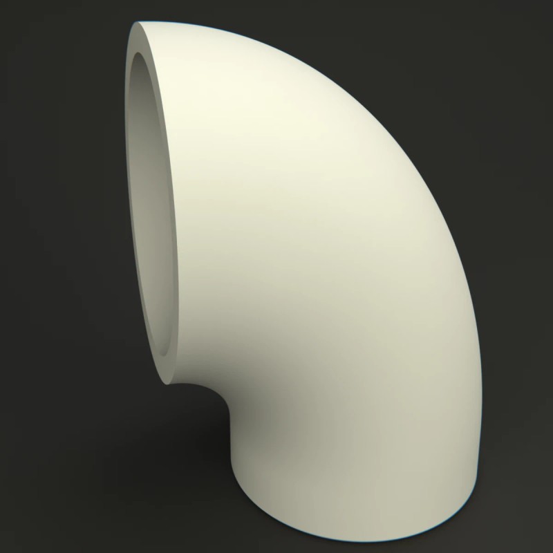 3DEXCEL SpacePak / Unico Register Outlet Air Supply Diverter 90