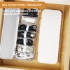 Asonen Cable Organizer Box with 14 Wire Ties and 6