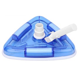 SEIWEI Pool Vacuum Head, Transparent Triangular Swimming Pool Vacuum Head, Pool and Spa Vacuum Head, Weighted Swimming Pool Vacuums Head for Above Ground & Inground Pools